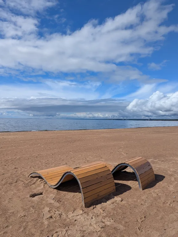 Апартаменты на пляже финского залива