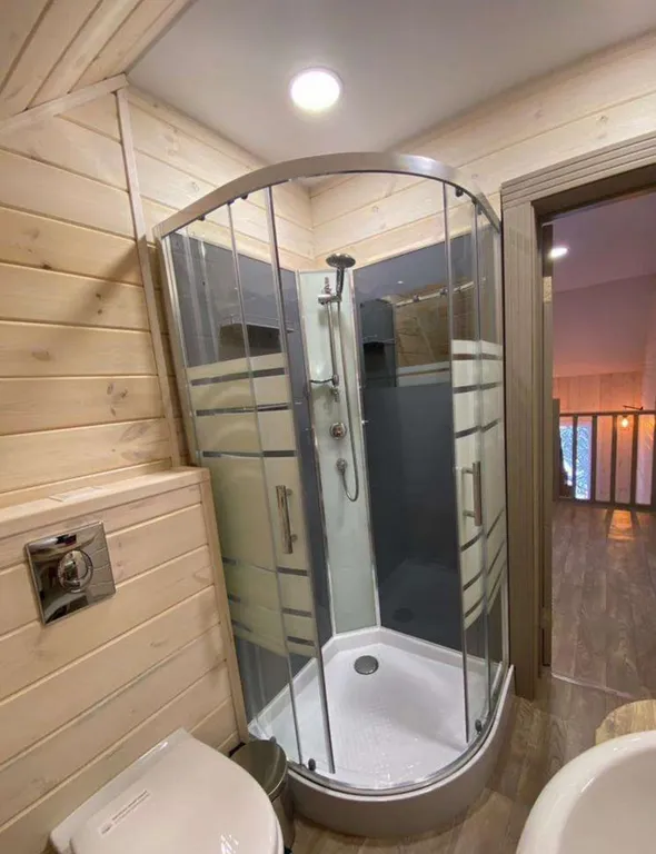 Уютный дом с сауной, бассейном и видом на Мустаг