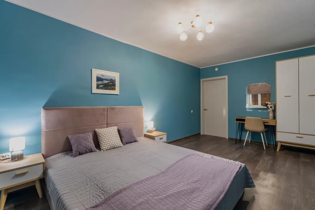 Уютная квартира с видом на озеро и горы