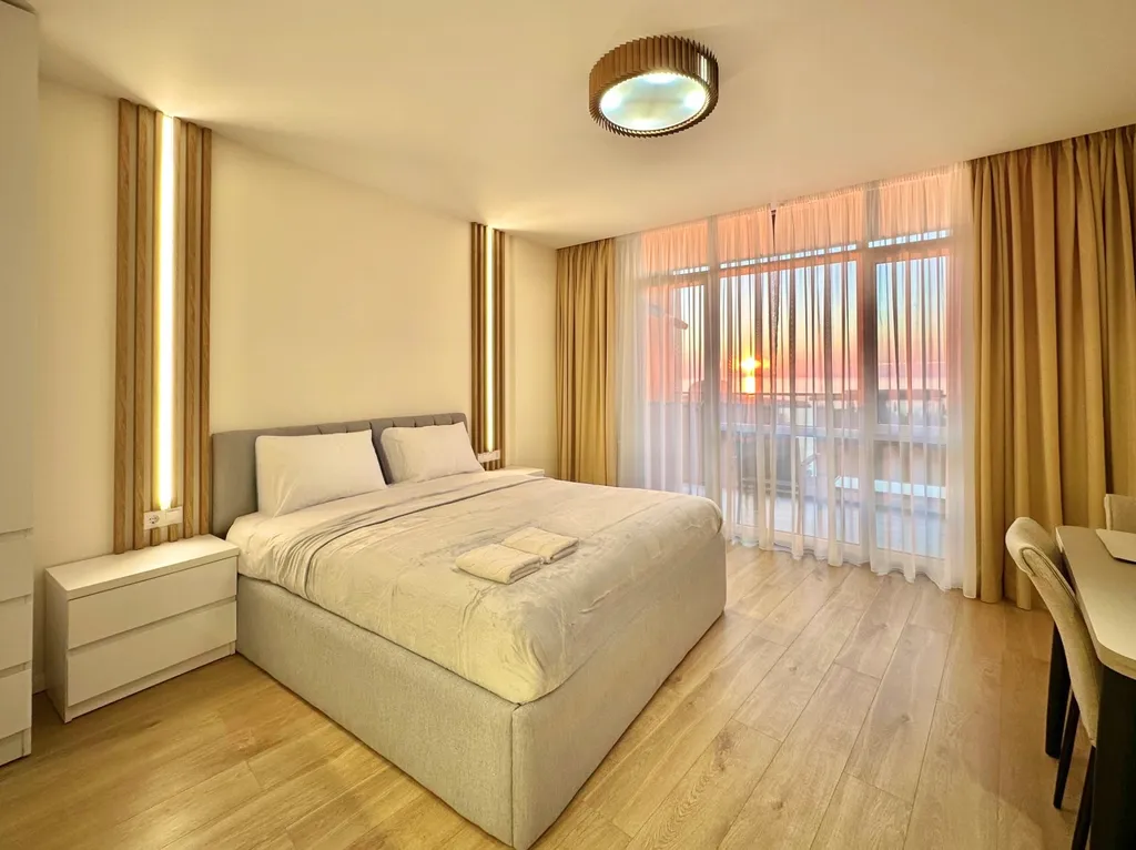 Квартира Стильная студия с видом на море и закаты — аренда посуточно в Батуми