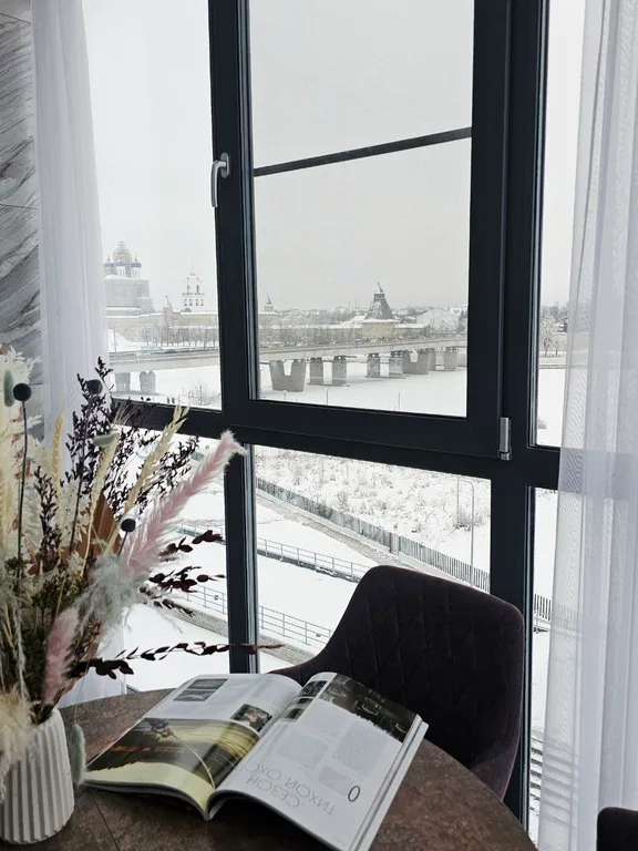 Квартира Студия у Псковского Кремля — аренда посуточно в Псков