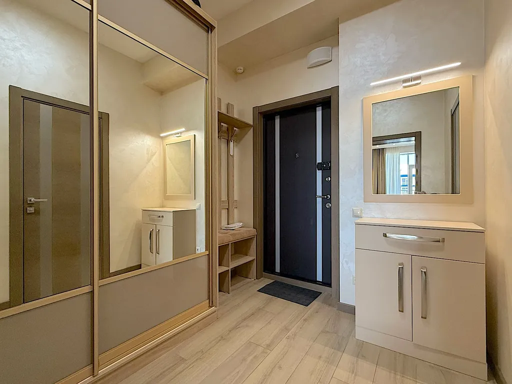 Апартамент Акваделюкс с бассейном, банями, пляжем, стоянкой