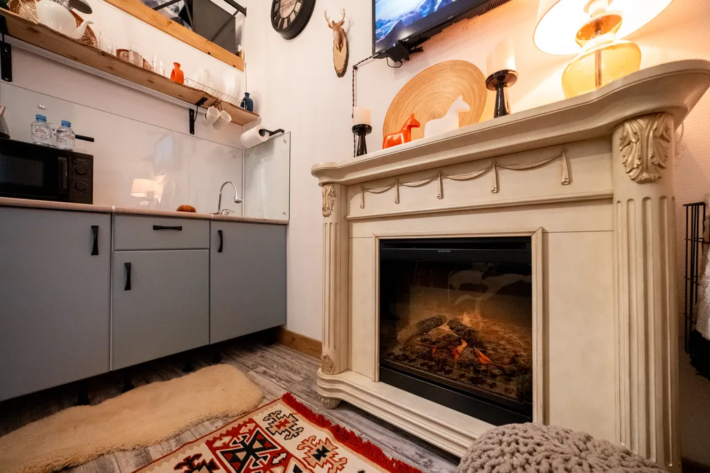 Квартира Квартира Студия в стиле Охотничьего домика в центре Красноярска — Красноярск