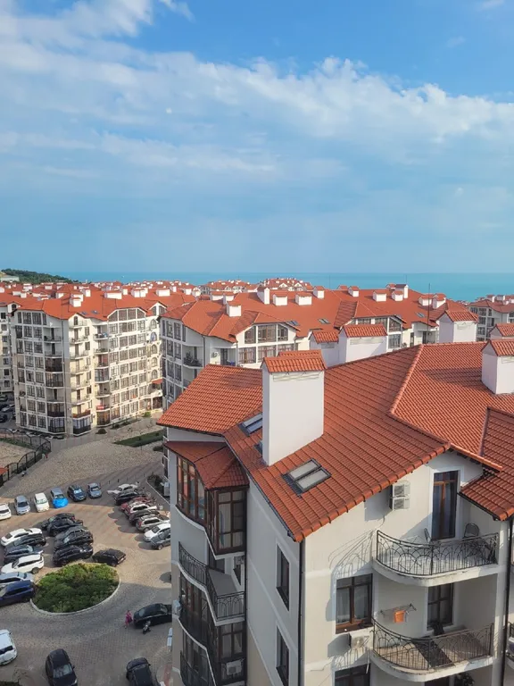 Квартира Квартира-студия с видом на море, новым ремонтом — Геленджик