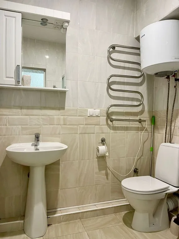 Квартира с видом на море с просторной обеденной зоной