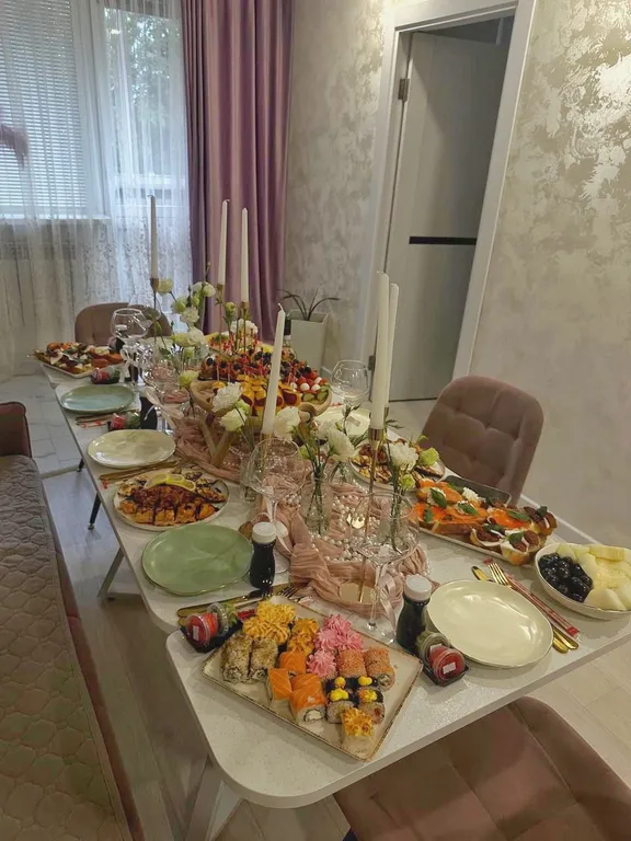 Люксовая двушка с большой ванной