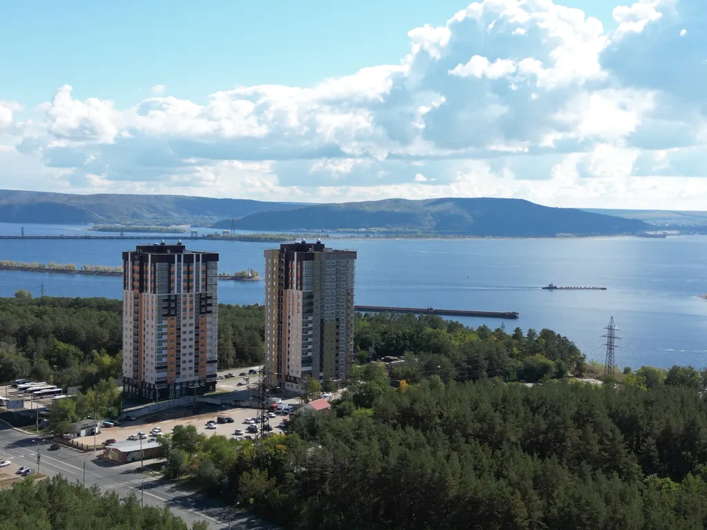 Дизайнерские апартаменты с панорамным видом на Волгу и горы