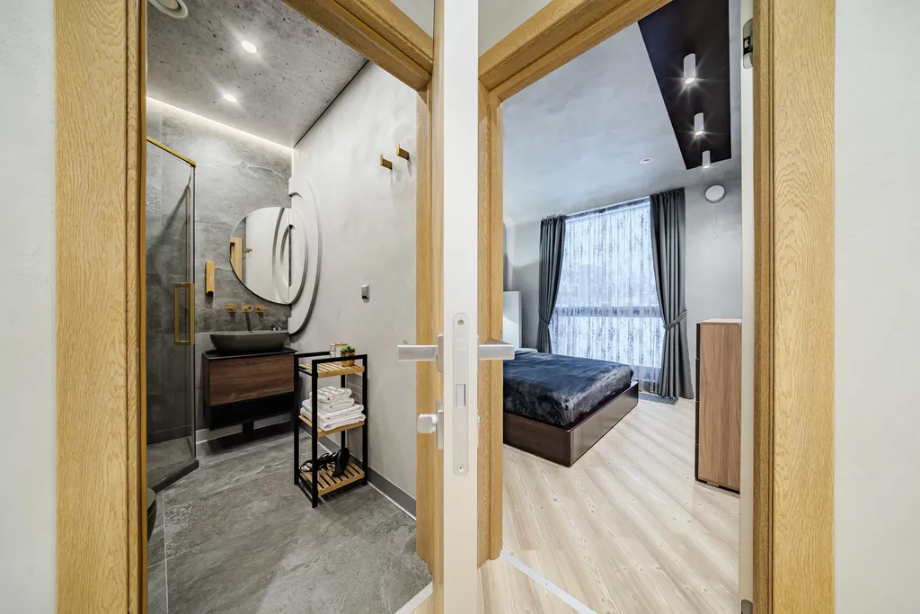 Охтаинн 7-7 с 1 спальней с видом на склон