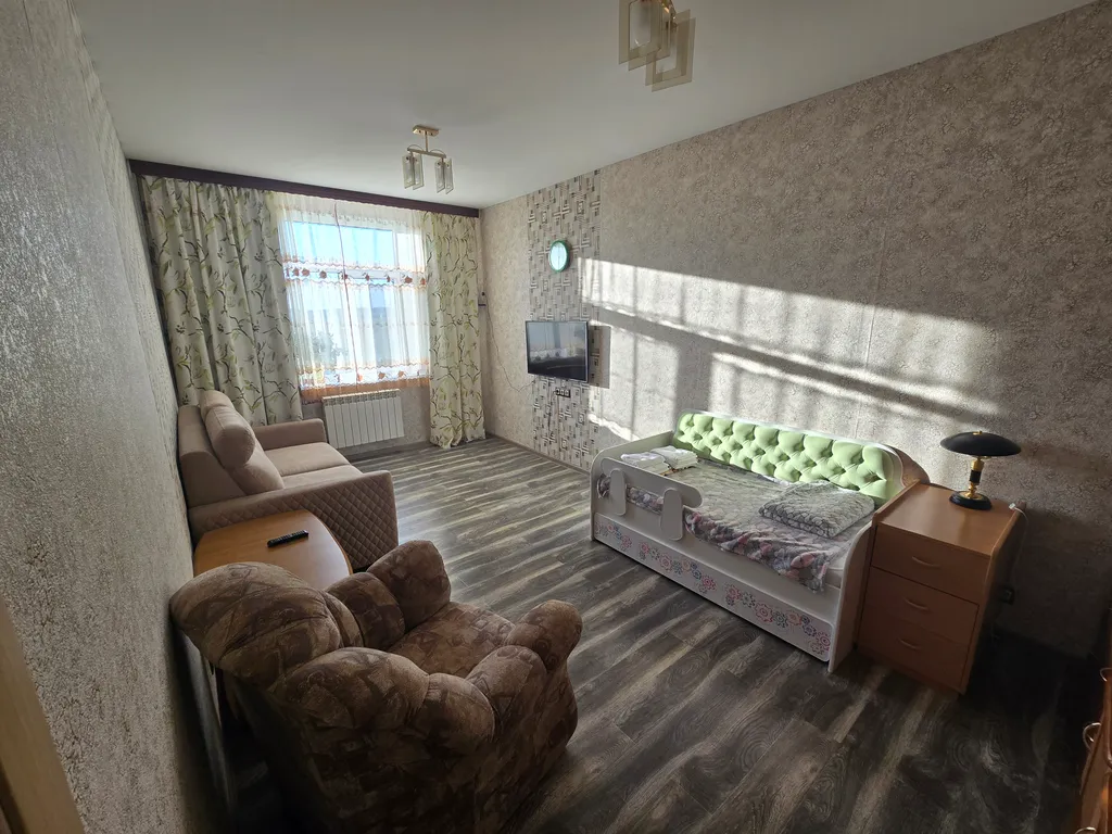 2-х комнатная квартира в Аэропорту с видом на ВПП, залив и г. Анадырь