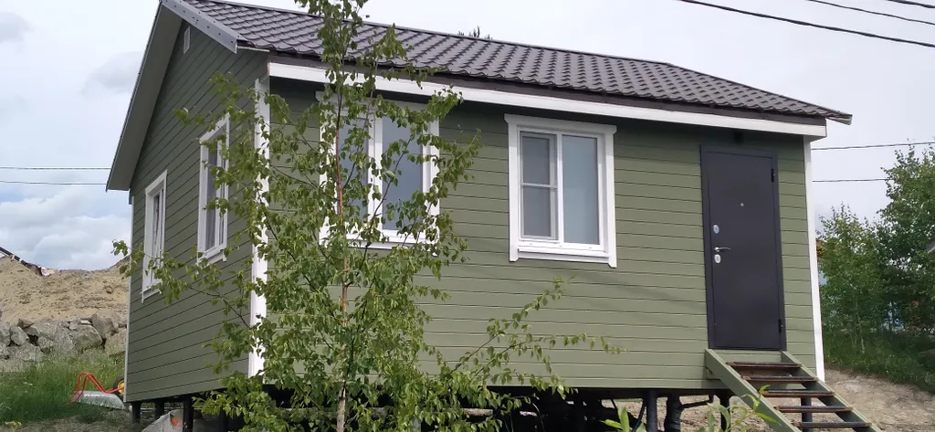 Уютный домик Островок с баней на дровах