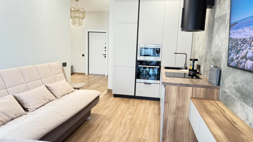 Квартира Квартира Однокомнатная с великолепным видом на море — Геленджик