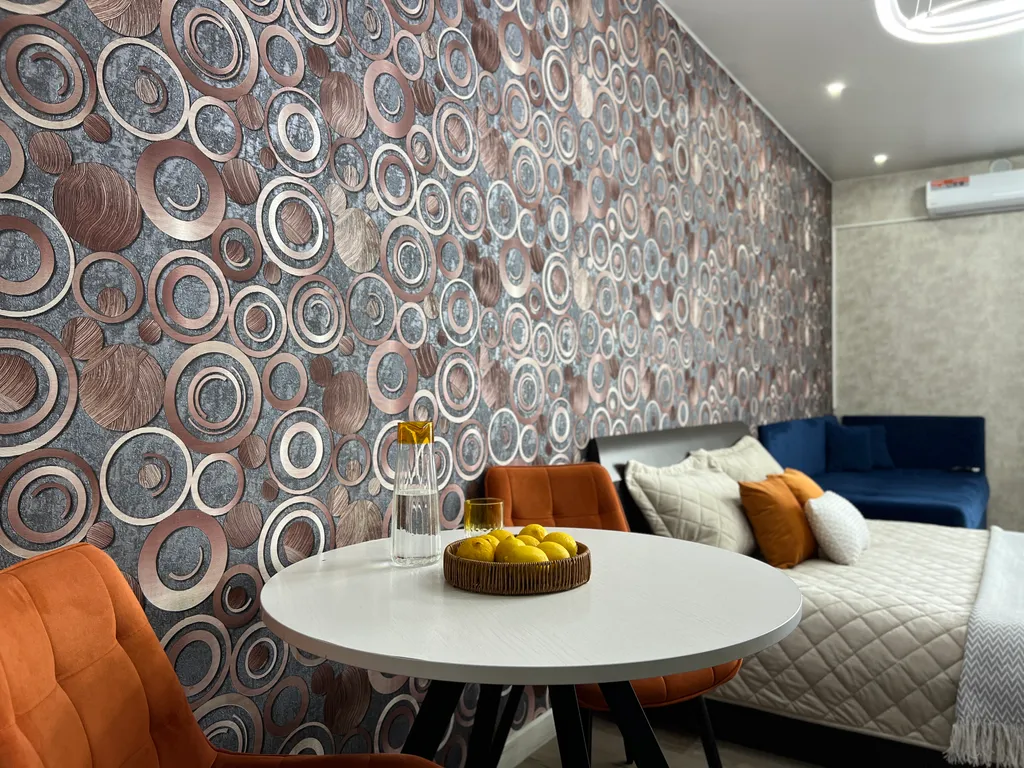 Студия в центре с видом на реку, без оплаты за финальную уборку