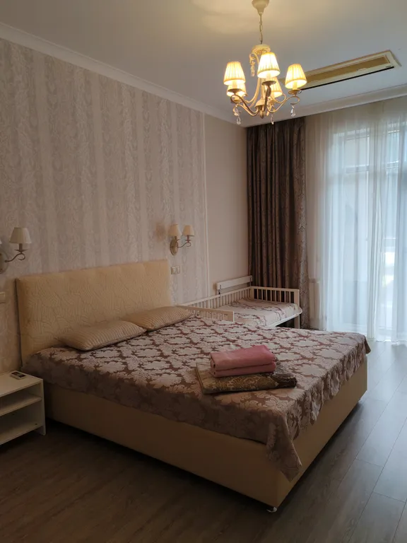 Квартира Квартира Апартамент в комплексе Акватория у моря — Геленджик