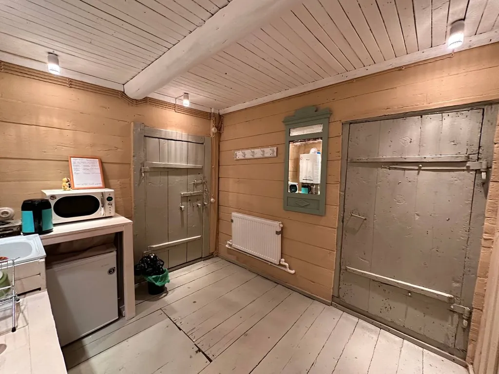 Уютный домик на берегу Волги Волжская изба со всеми удобствами