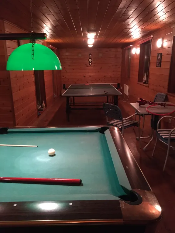 Коттедж Уютный деревянный дом с ландшафтным садом у озера — Шеметово