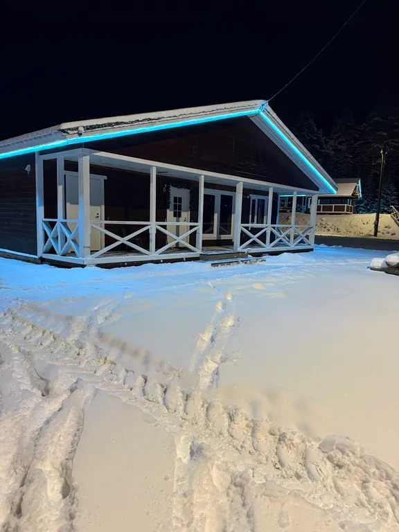 Дом у реки с сауной