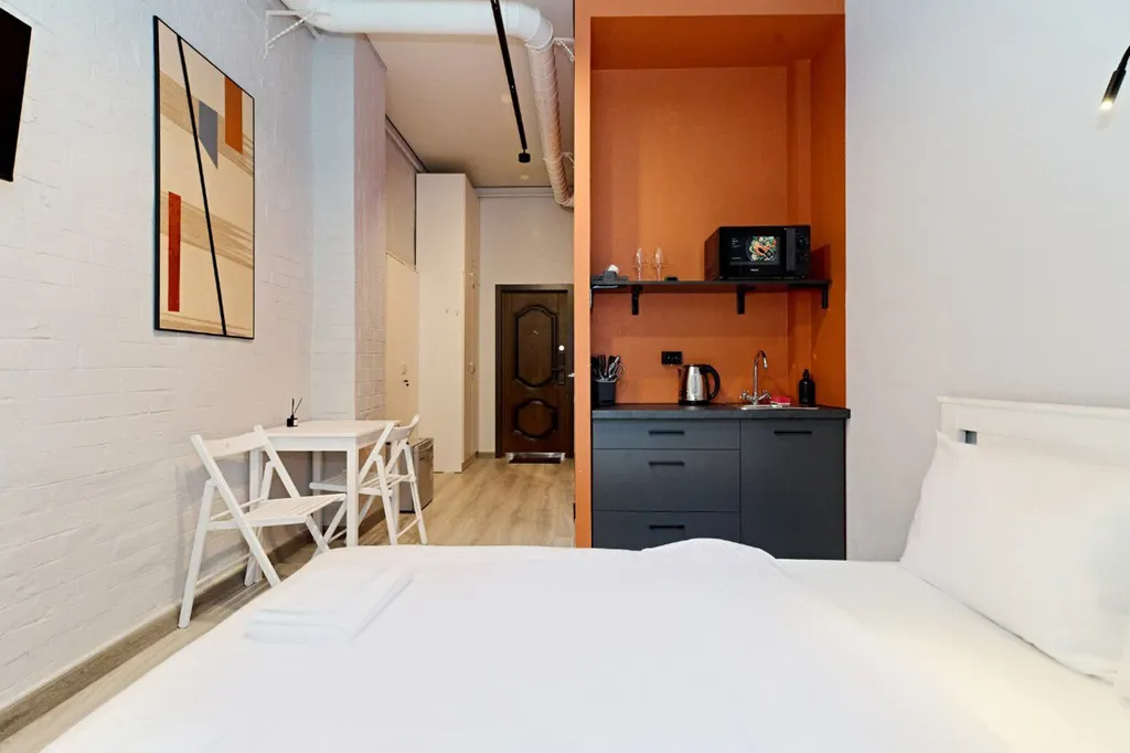 Квартира Квартира Стильная студия у м. Спортивная — Санкт-Петербург