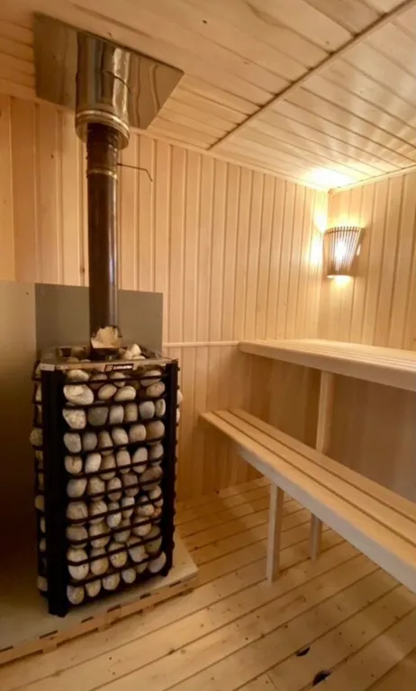 Домик с баней и чаном