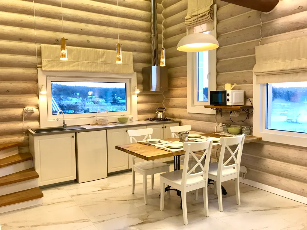 Дом на скале с видом на залив