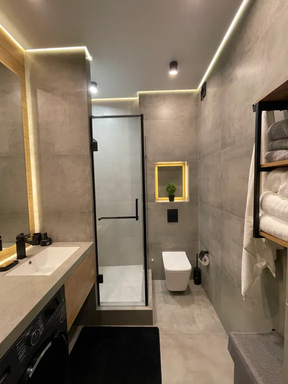 Квартира с дизайнерским ремонтом