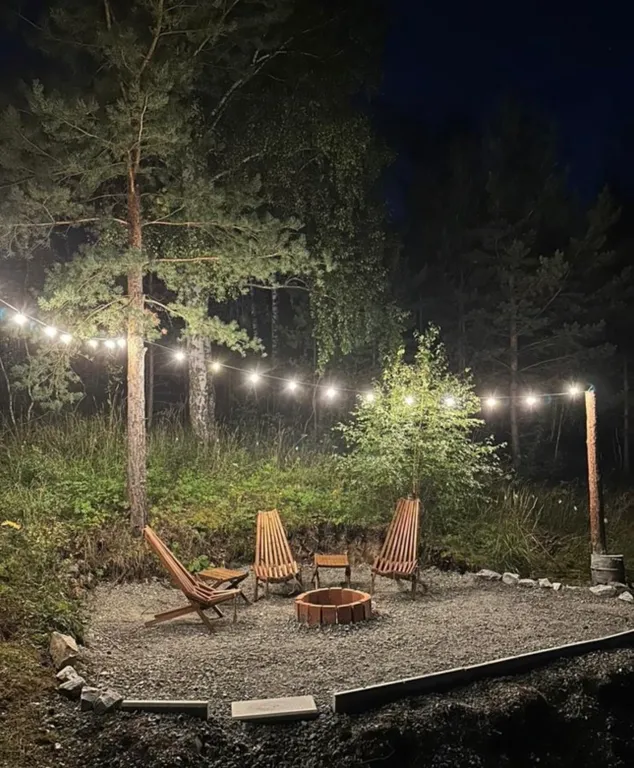 Видовой дом в лесу