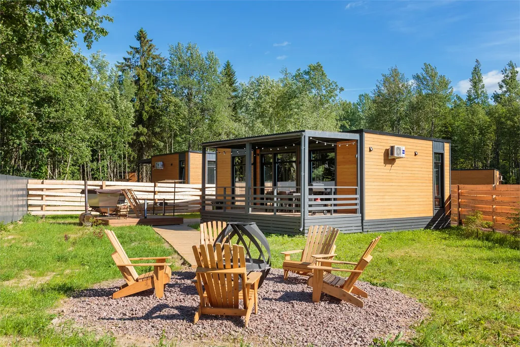 Дом 53m2 — чан, кухня, Wi-Fi