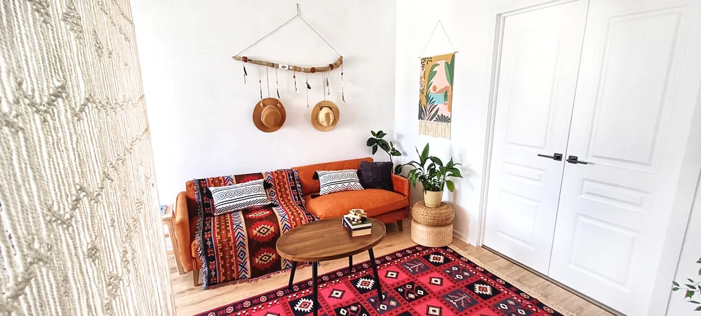 Студия с видом на горы в самом центре