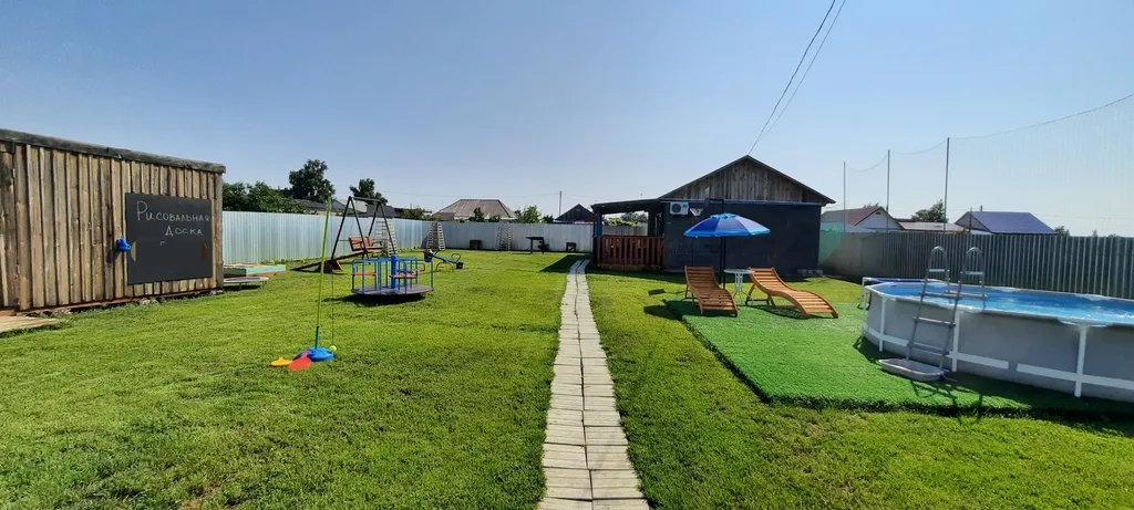 Домик на 4 чел со своей кухней и сан узлом