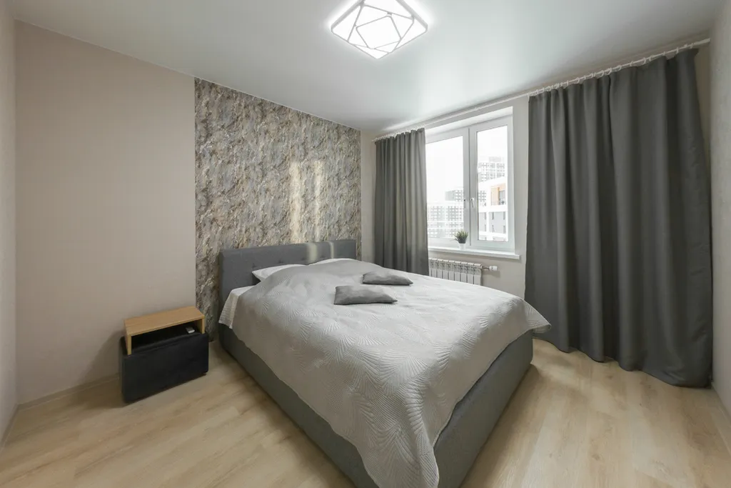 Квартира с камином и кондиционером в ЖК Парковый