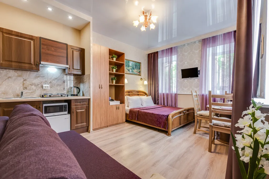 Квартира Квартира Студия для 4 гостей в уютном центральном районе — Санкт-Петербург