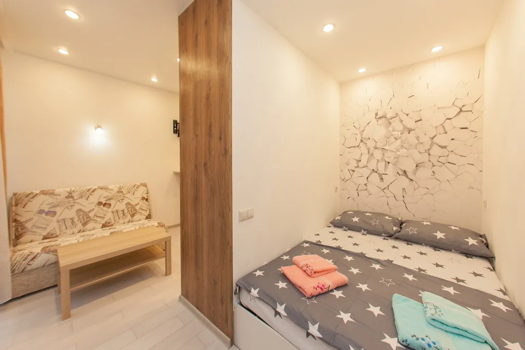 Квартира-студия с евроремонтом