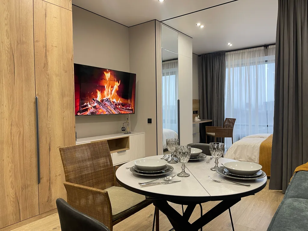 Квартира Квартира Студия на Ботанической — Москва