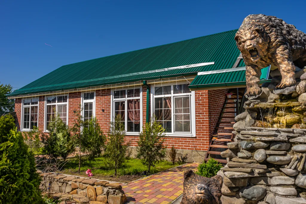 Дом для отдыха с выходом в реку