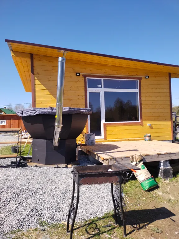 Отдых в Карелии у своего берега реки Шуя