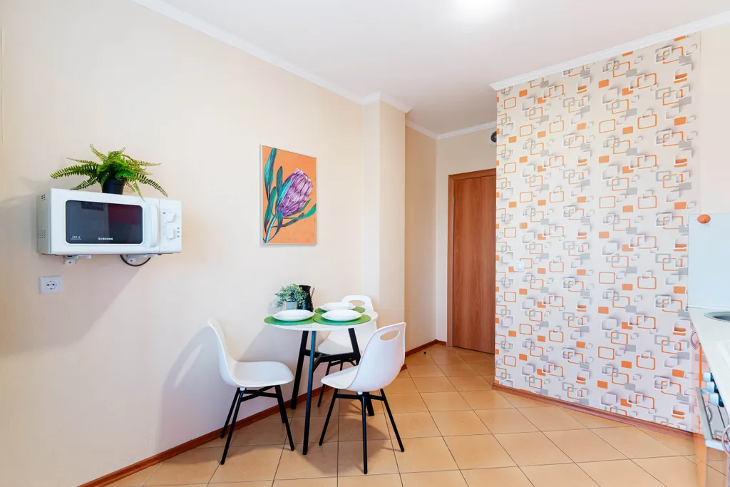 Светлая квартира для 4 гостей с полной комплектацией