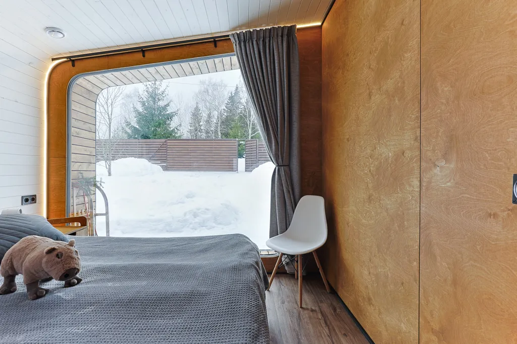 Коттедж Дизайнерский коттедж Бари с уличной купелью Фурако возле леса — Истра