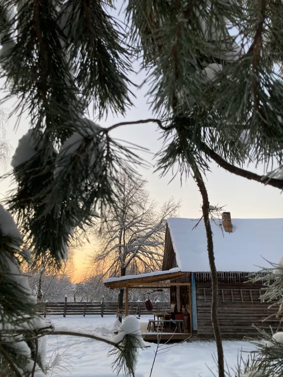 Уютный лесной домик со всеми удобствами