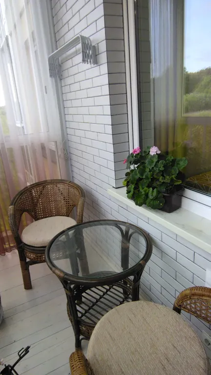 Уютная студия с шикарным видом на сосновый бор