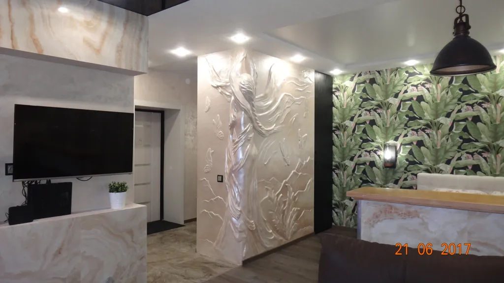 Уютная квартира с дизайнерским ремонтом