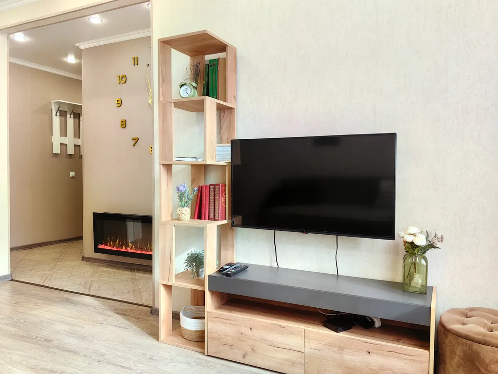 Уютная квартира с камином центре города