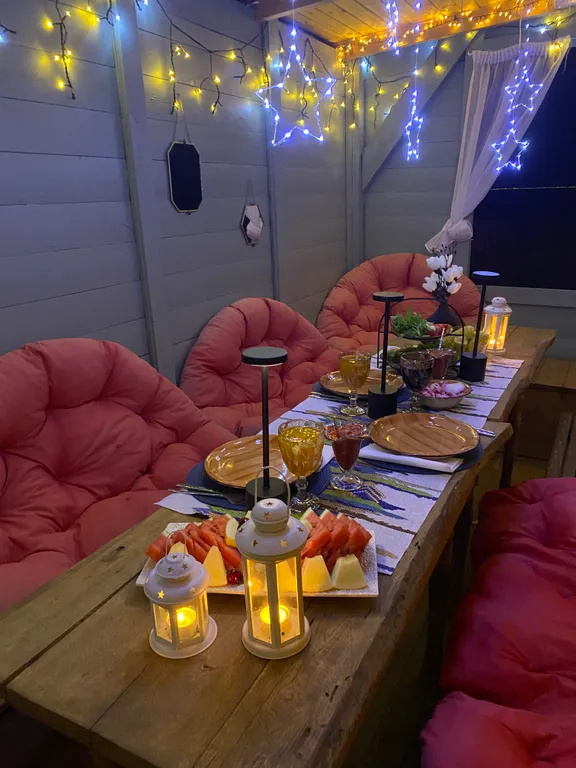 Отдельный дом со своей территорией, с баней, с мини бассейном