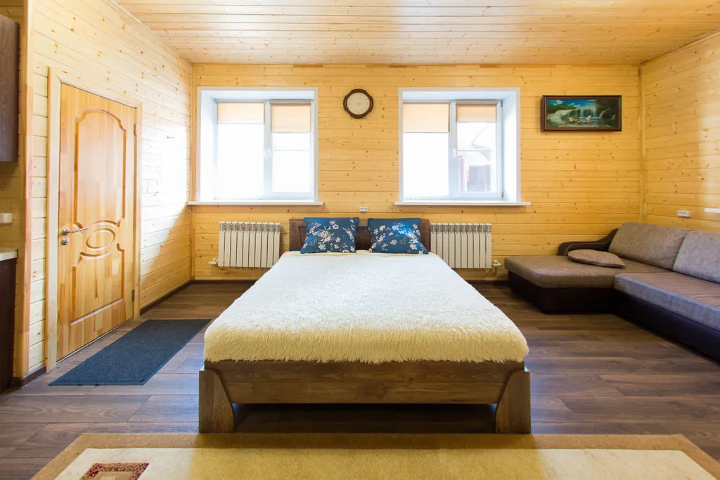 Дом - Студия с двуспальной кроватью и раскладным диваном