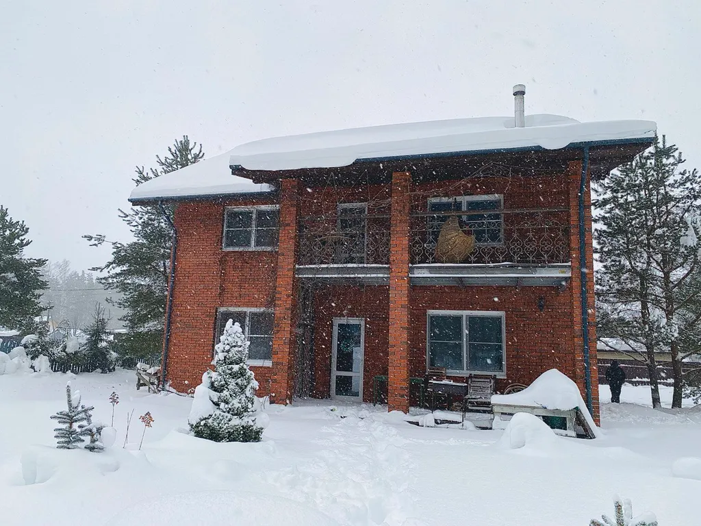 Коттедж Большой дом в лесу — Запорожское