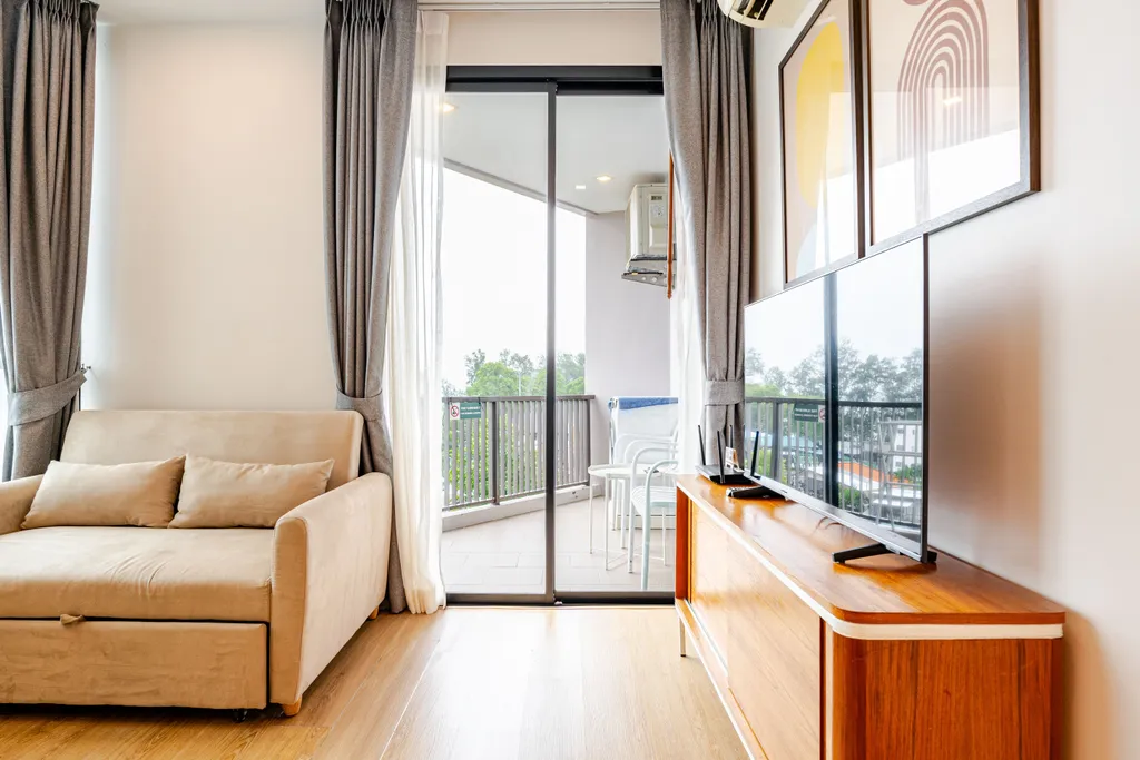 Апартамент с видом на море у пляжа Раваи