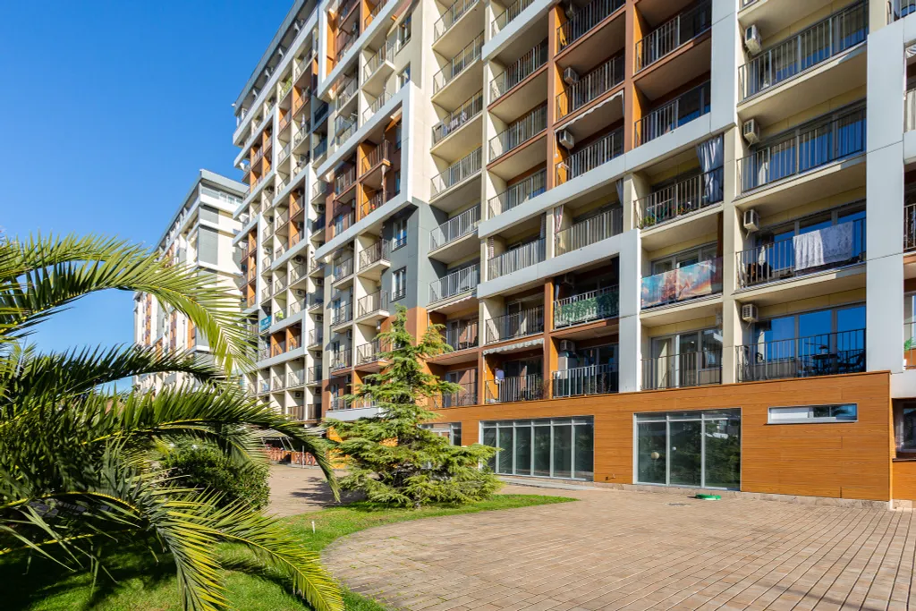 Уютная студия с видом на море Каравелла 221