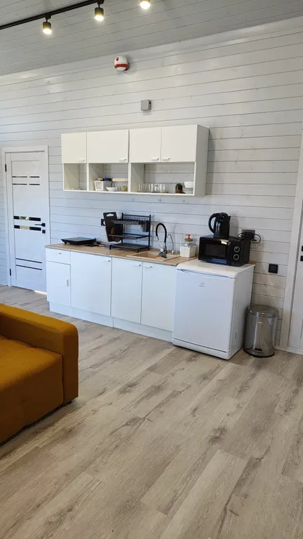 Уютный домик на Волге в стиле барнхаус