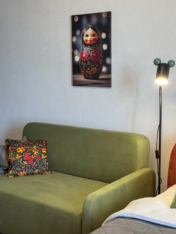 Матрёшка — дизайнерская квартира в престижном ЖК Достояние