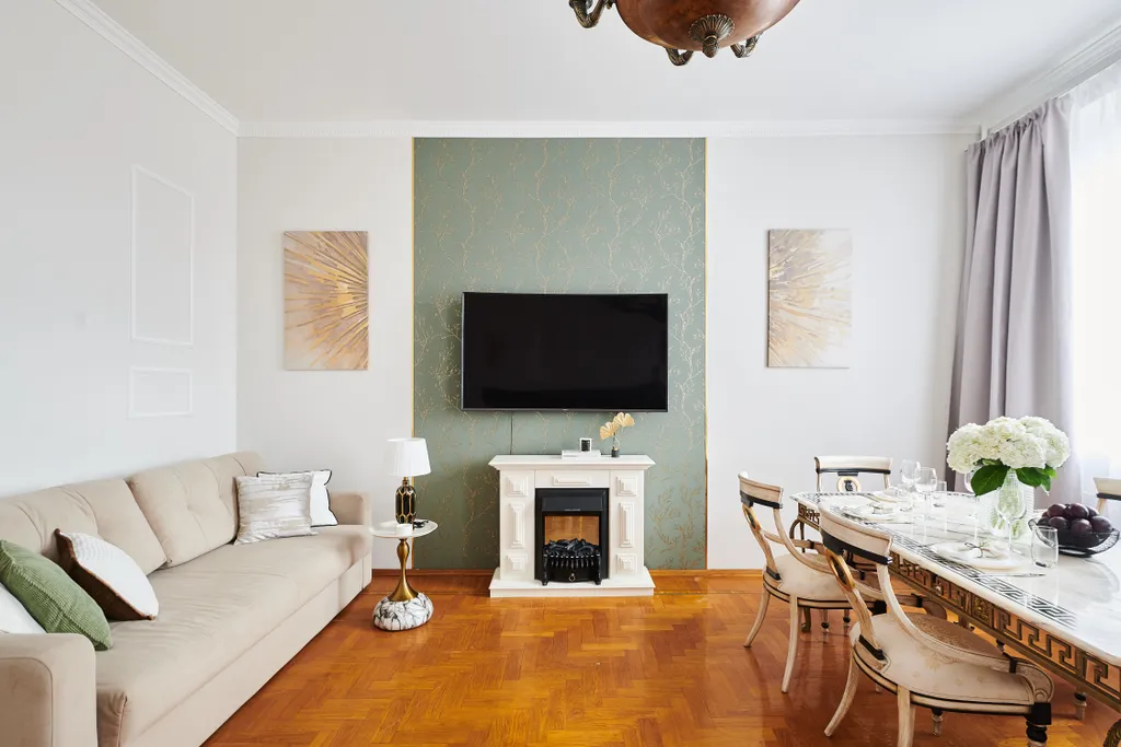 Квартира Трехкомнатная квартира с камином у стен Кремля — Москва