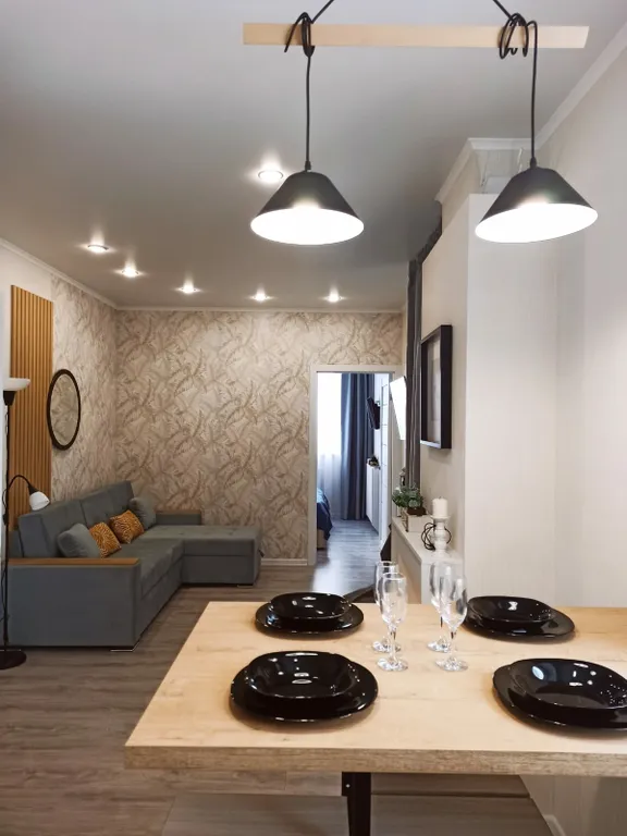 Дизайн-апартаменты в новом жк, рядом дворец единоборств