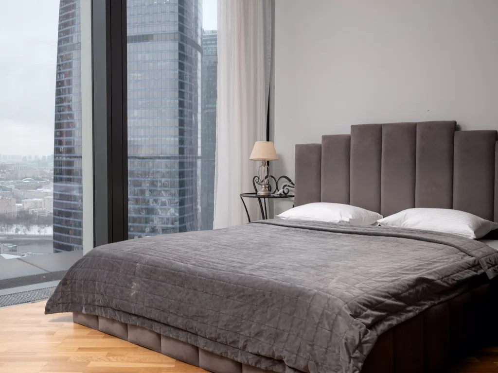 Neva Sky Панорамный вид на небоскребы и город